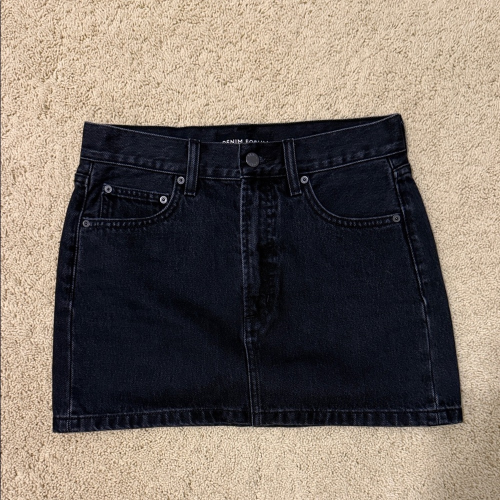 Aritzia Denim Forum Skirt